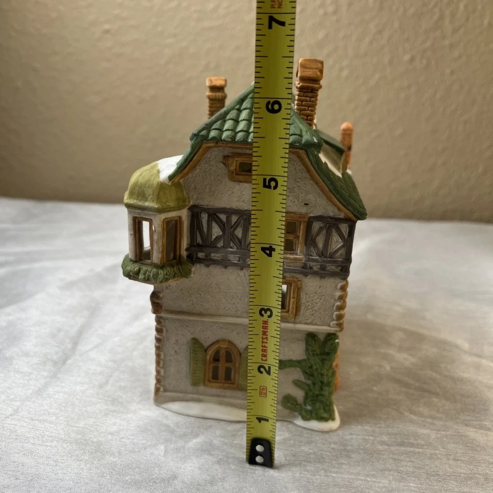 1986 Dept 56 Heritage Village Alpine Village E. Staub Bäcker Porcelain House